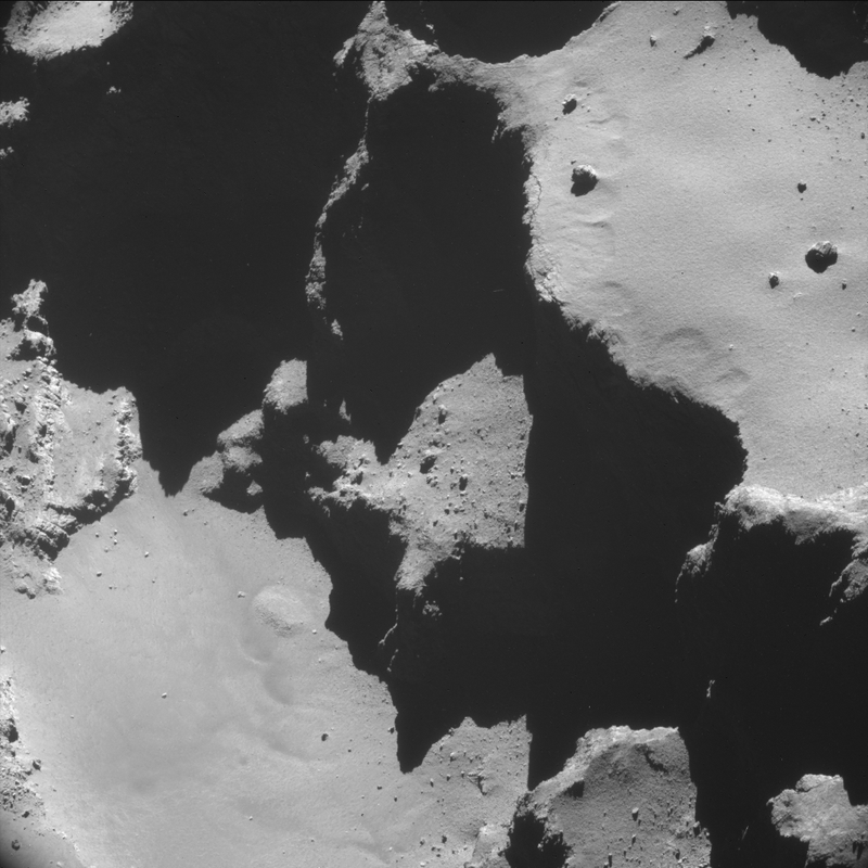 Illustration for article titled Scientists discover 64P comet stinks and has dunes just like Earth